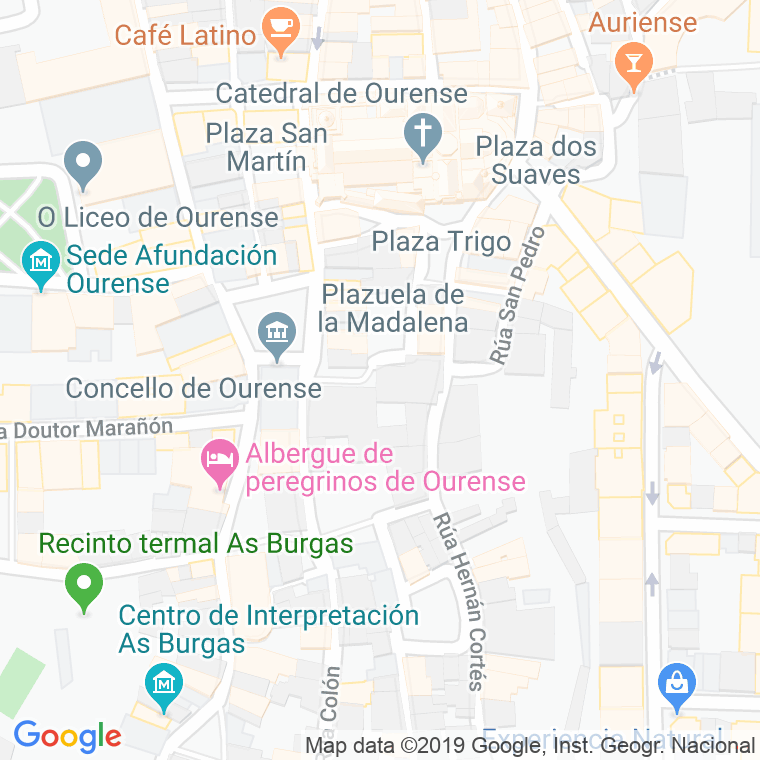 Código Postal calle Igrexa en Ourense