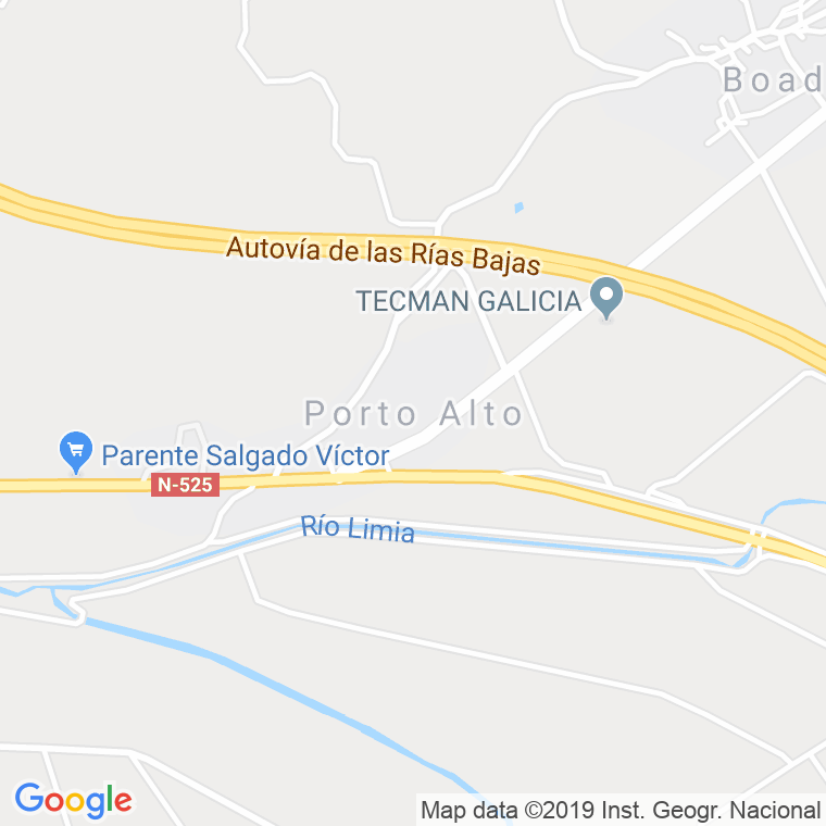 Código Postal de Porto Alto en Ourense