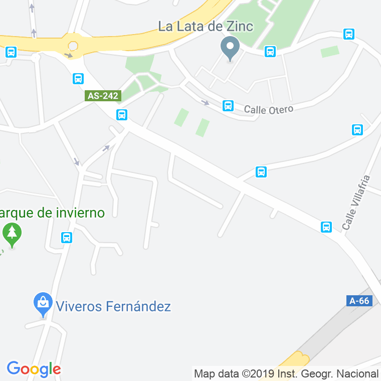 Código Postal calle Cardenal Arce Ochotorena en Oviedo