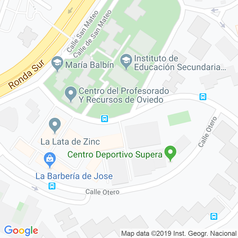 Código Postal calle Julian Cañedo en Oviedo