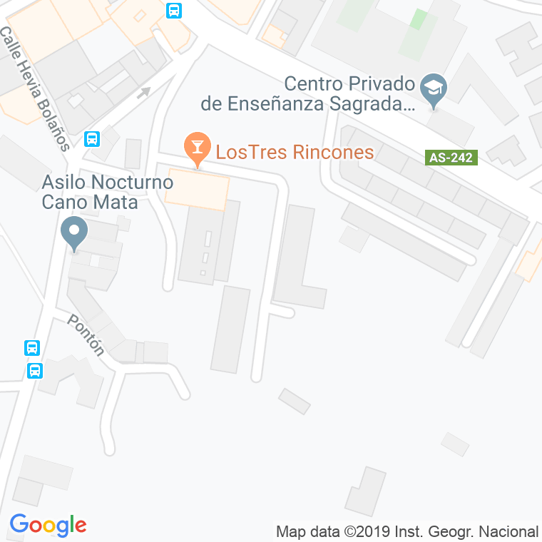 Código Postal calle Salvador De Madariaga en Oviedo