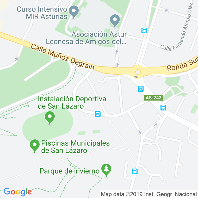 Código Postal calle Virrey Abascal en Oviedo