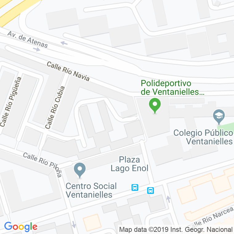 Código Postal calle Lagos De Somiedo, plaza en Oviedo