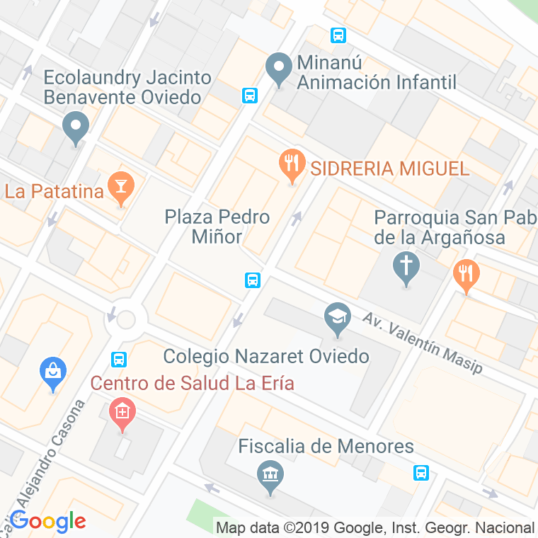 Código Postal calle Manuel Cueto Guisasola en Oviedo