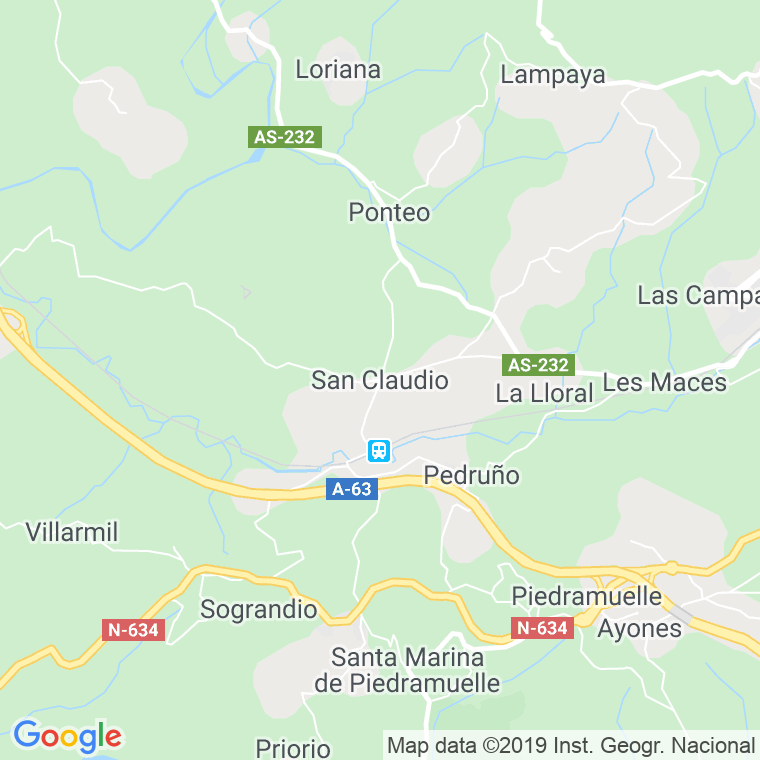 Código Postal de Torre, La (San Claudio) en Asturias