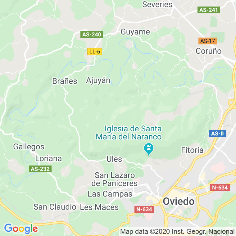 Código Postal de Granja, La (Oviedo) en Asturias