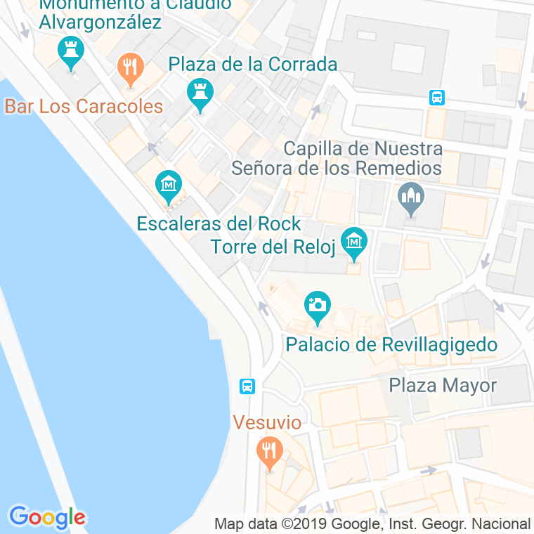 Código Postal calle Colegiata, La en Gijón
