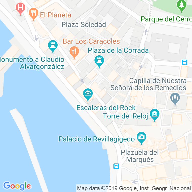Código Postal calle Fermin Garcia-bernardo, De, plaza en Gijón