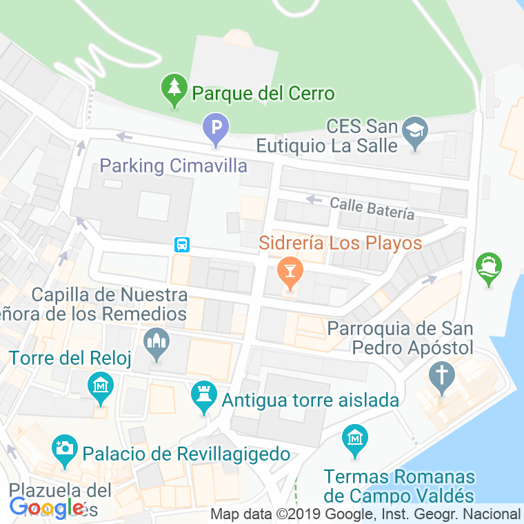 Código Postal calle Maria Bandujo en Gijón