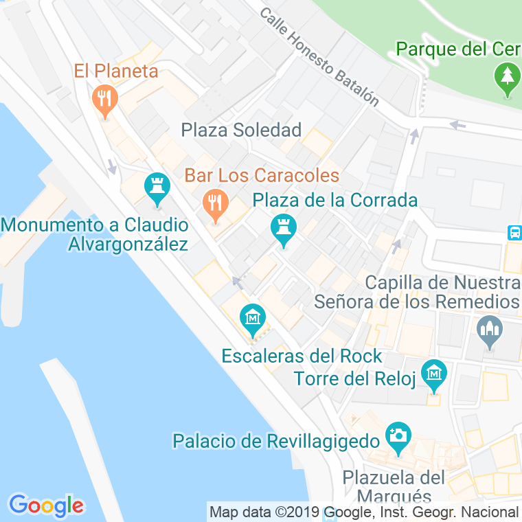 Código Postal calle Fernandez Villaamil en Gijón
