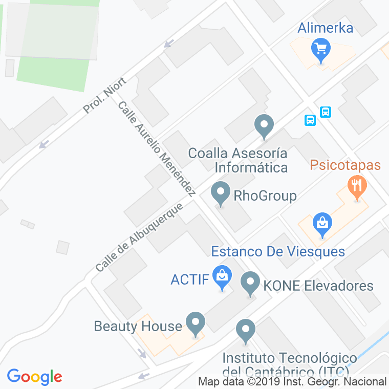 Código Postal calle Aurelio Menendez en Gijón