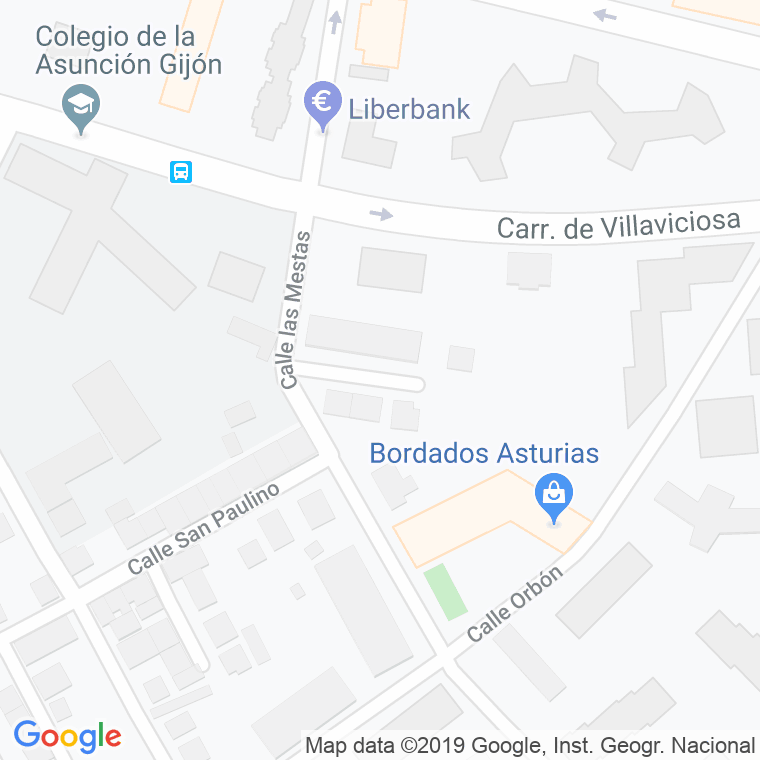 Código Postal calle Escultor Navascues en Gijón
