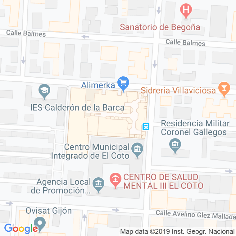 Código Postal calle Republica, De La, plaza en Gijón