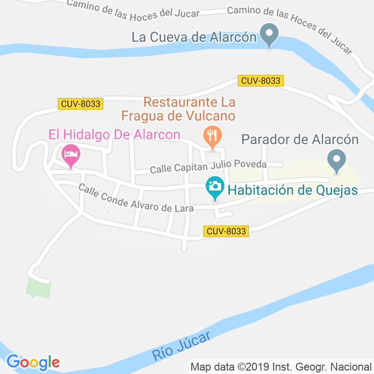 Código Postal calle Alarcon   (Impares Del 1 Al 11)  (Pares Del 2 Al 20) en Gijón