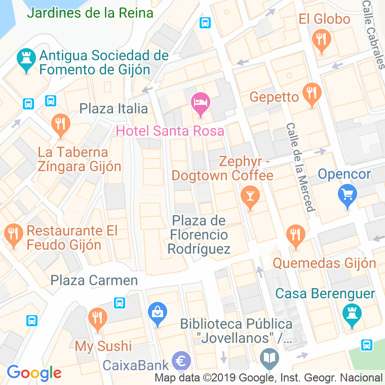 Código Postal calle Buen Suceso en Gijón