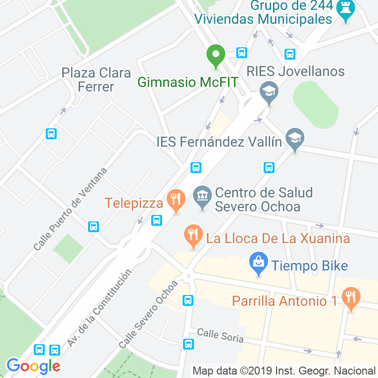 Código Postal calle Francisco Grande Cobian en Gijón