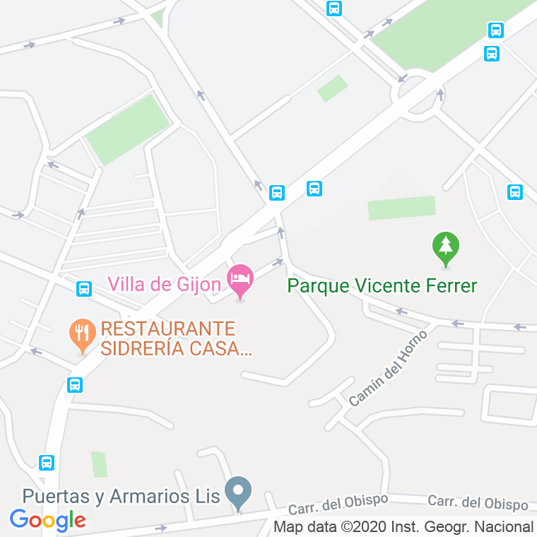 Código Postal calle San Juan De Valles en Gijón