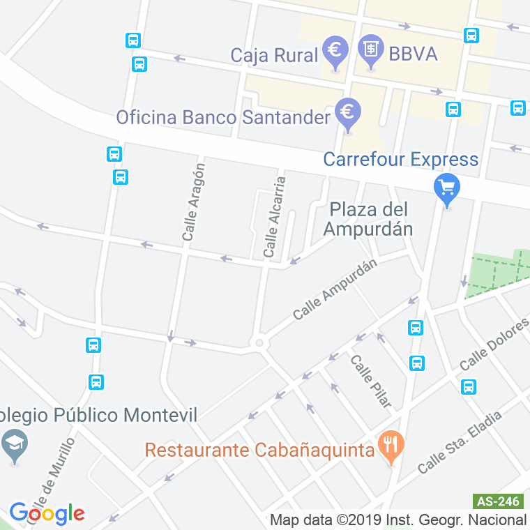 Código Postal calle Alcarria en Gijón
