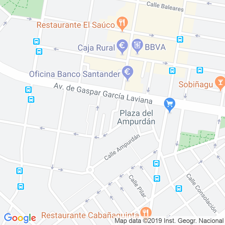 Código Postal calle Clara Campoamor en Gijón