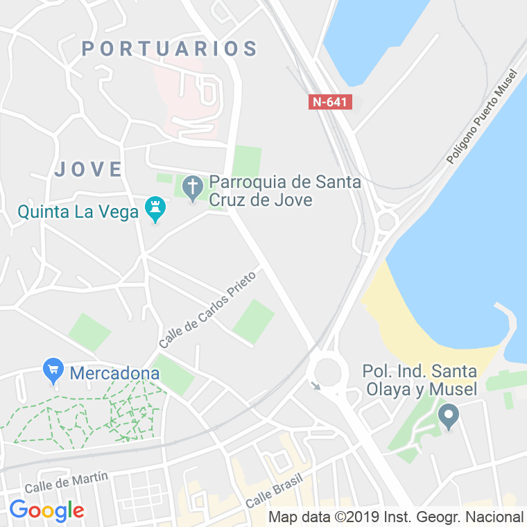 Código Postal calle Eduardo Castro, De, avenida en Gijón