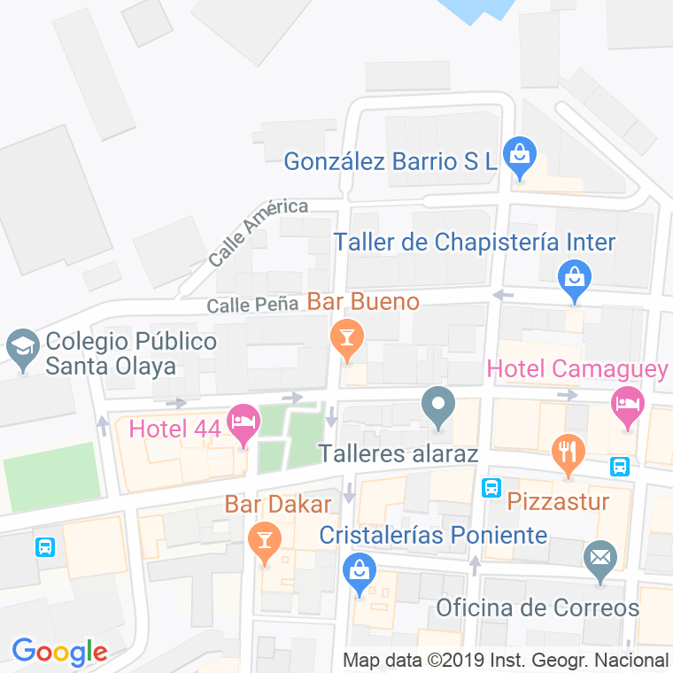 Código Postal calle Gerona en Gijón