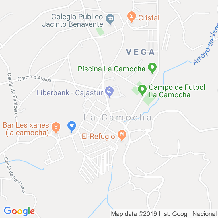 Código Postal de Camocha, La en Asturias