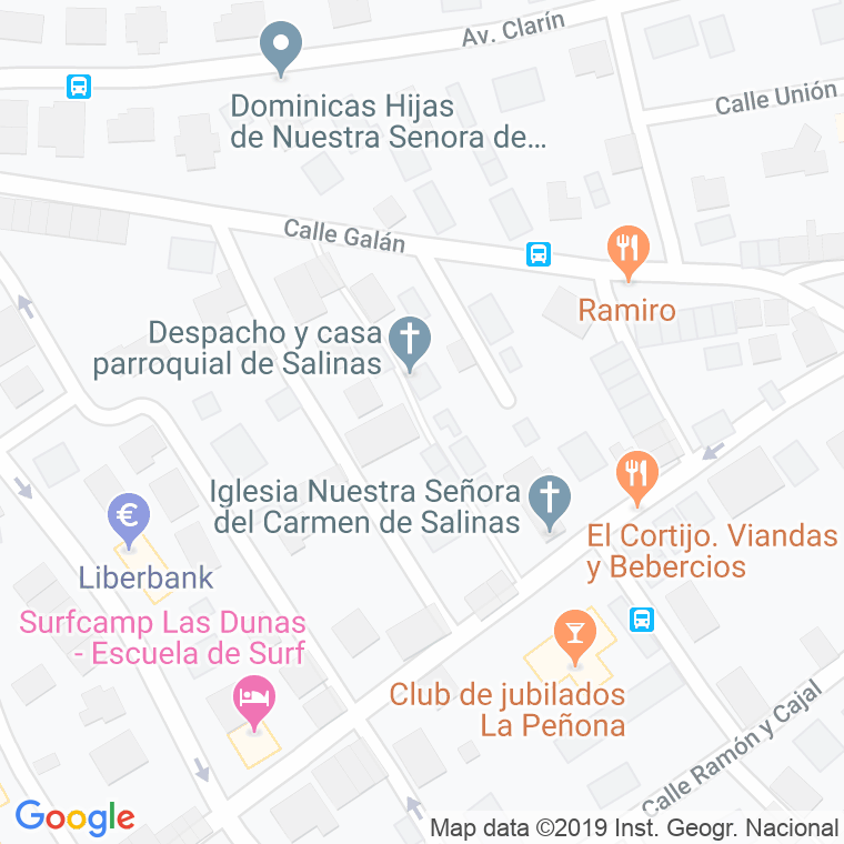 Código Postal calle Marcelino Suarez (Castrillon) en Avilés
