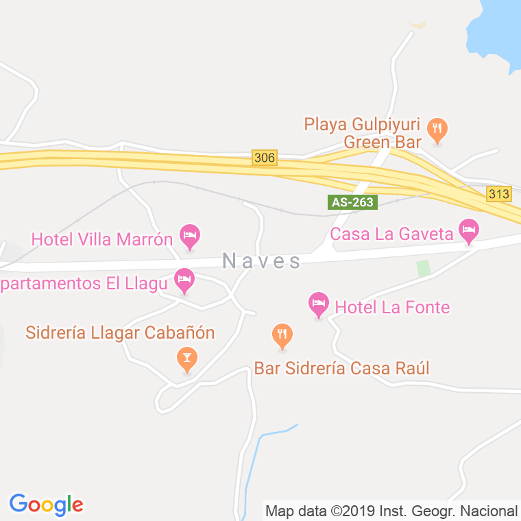 Código Postal de Naves (Carreño) en Asturias