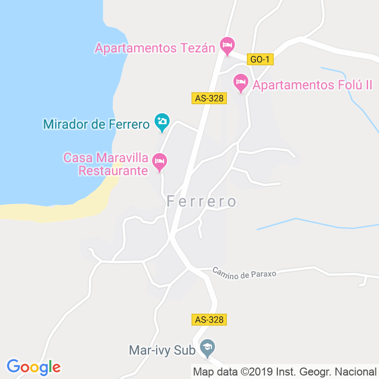 Código Postal de Ferrero (Gozon) en Asturias
