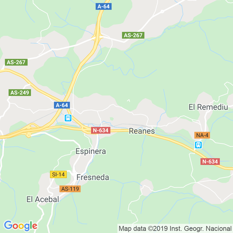 Código Postal de Espinera, La (Lieres-siero) en Asturias