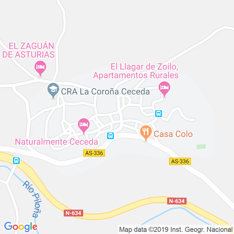 Código Postal de Vega, La (Ceceda) en Asturias