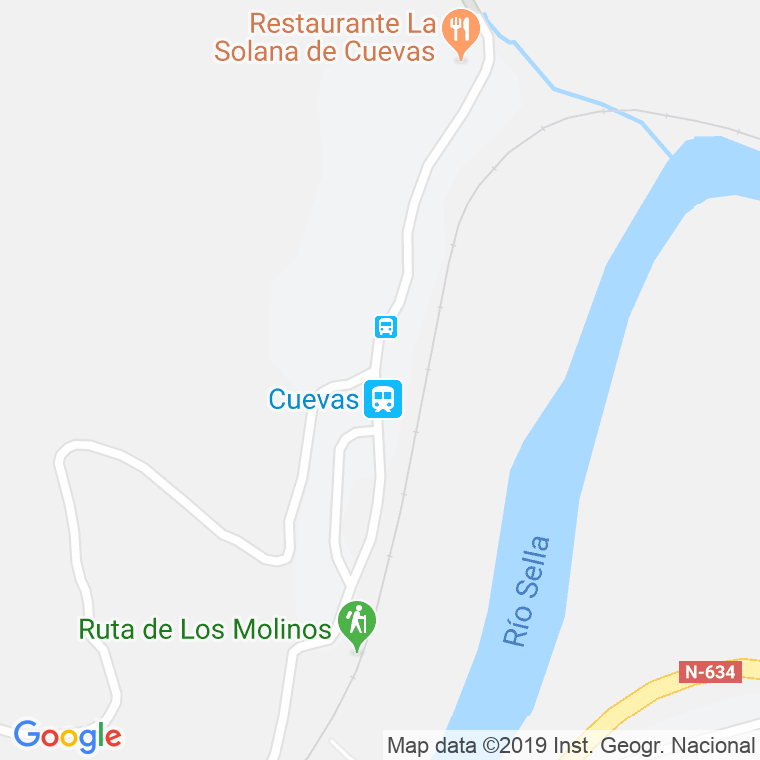 Código Postal de Nocedo (Cuevas Del Agua) en Asturias