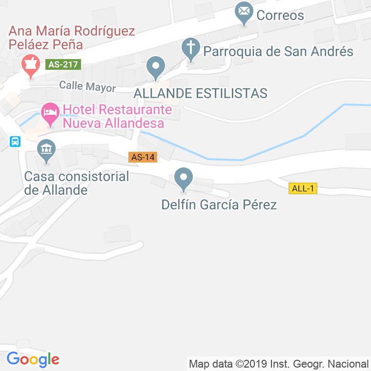 Código Postal de Cereceda (Pola De Allande) en Asturias