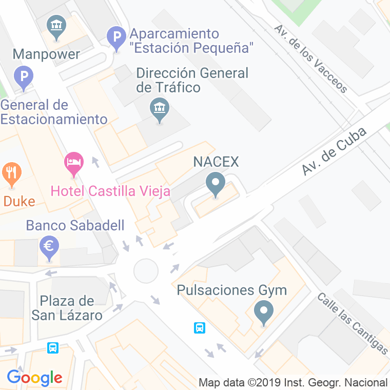 Código Postal calle Templarios, Los en Palencia