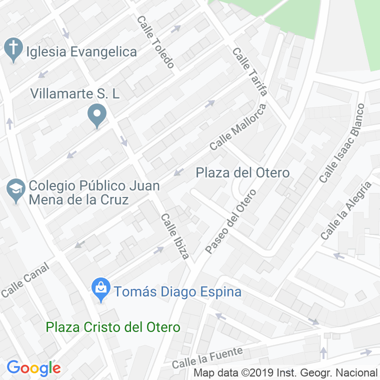 Código Postal calle Comuneros, Los en Palencia