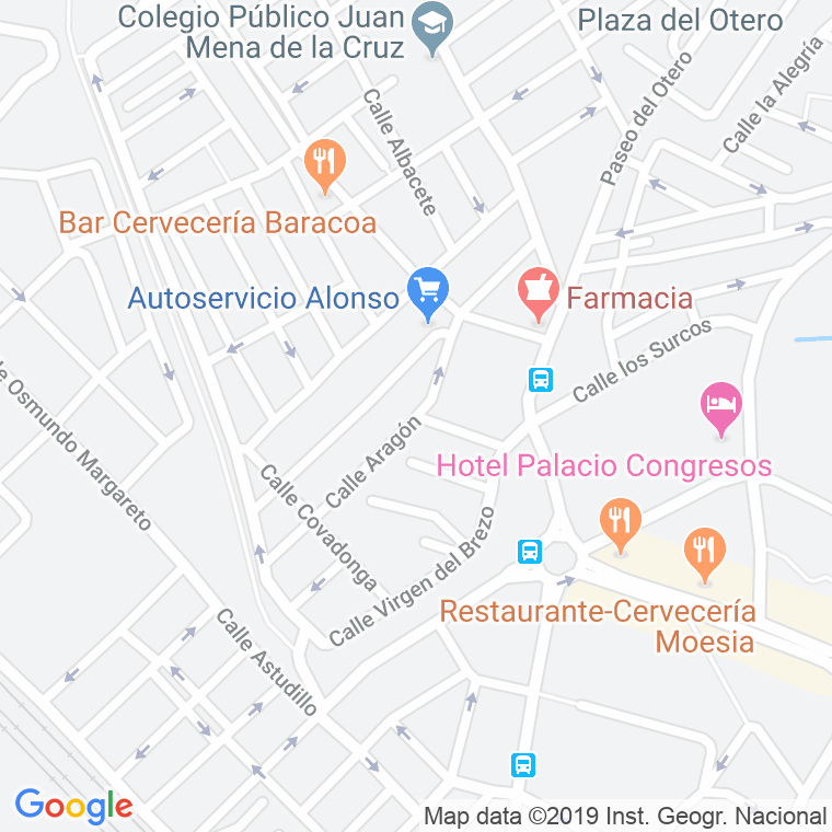 Código Postal calle Leon Felipe en Palencia
