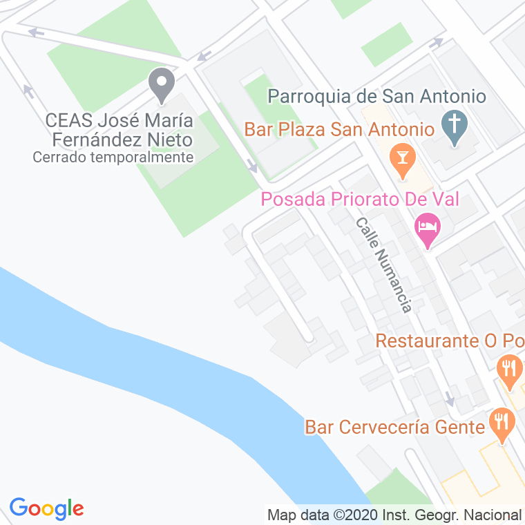 Código Postal calle General Tordesillas en Palencia