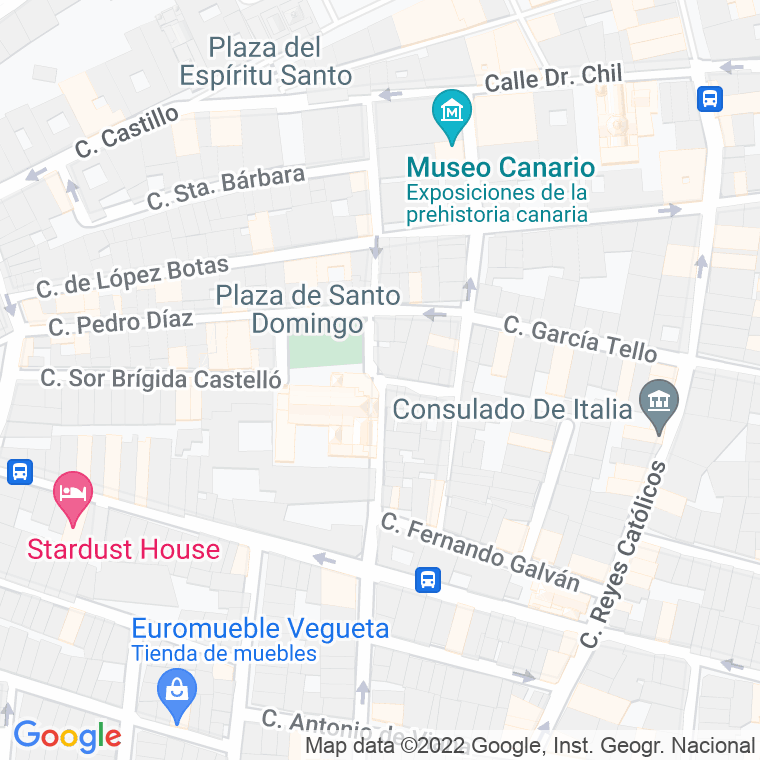 Código Postal calle Rosario en Las Palmas de Gran Canaria