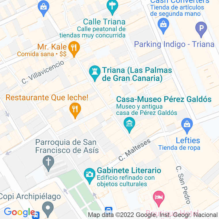 Código Postal calle Torres en Las Palmas de Gran Canaria