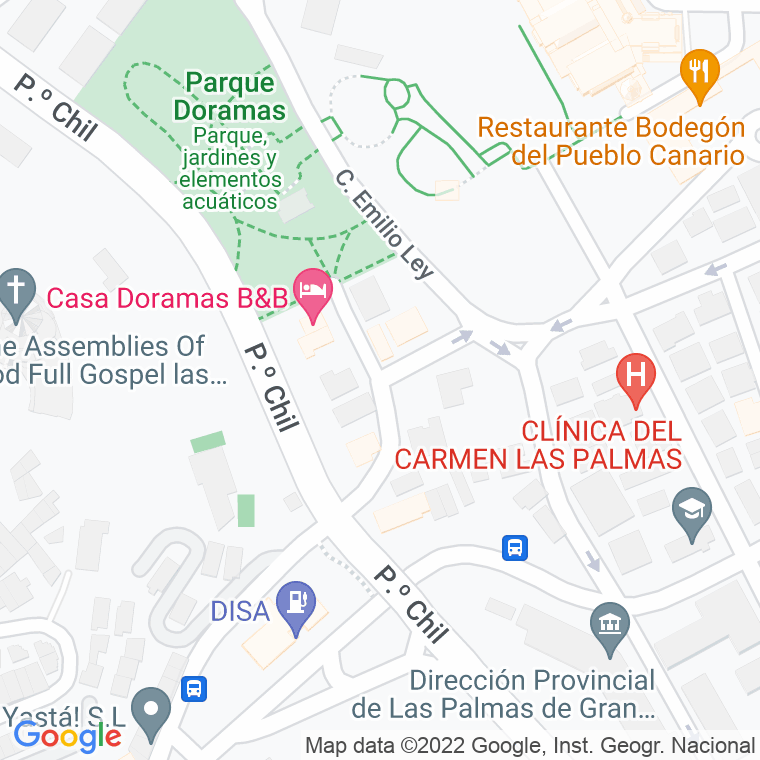 Código Postal calle Alfonso El Sabio en Las Palmas de Gran Canaria