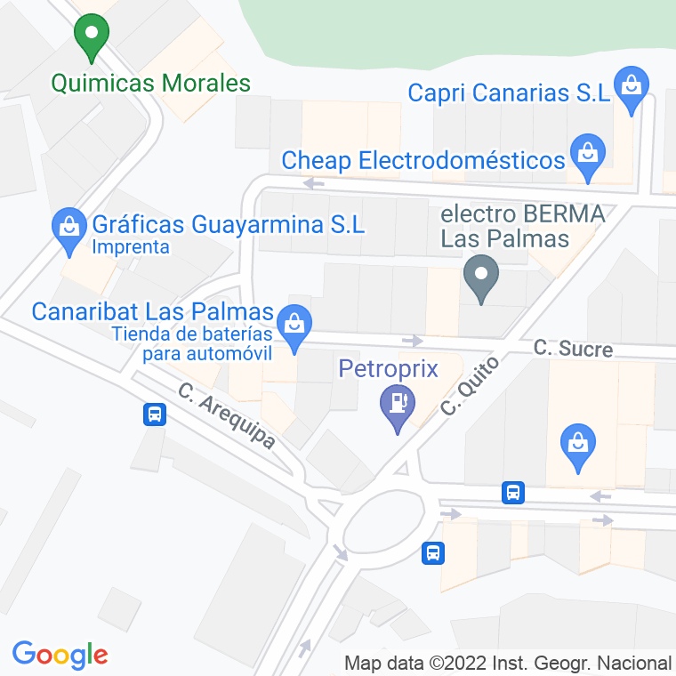 Código Postal calle Corrientes en Las Palmas de Gran Canaria