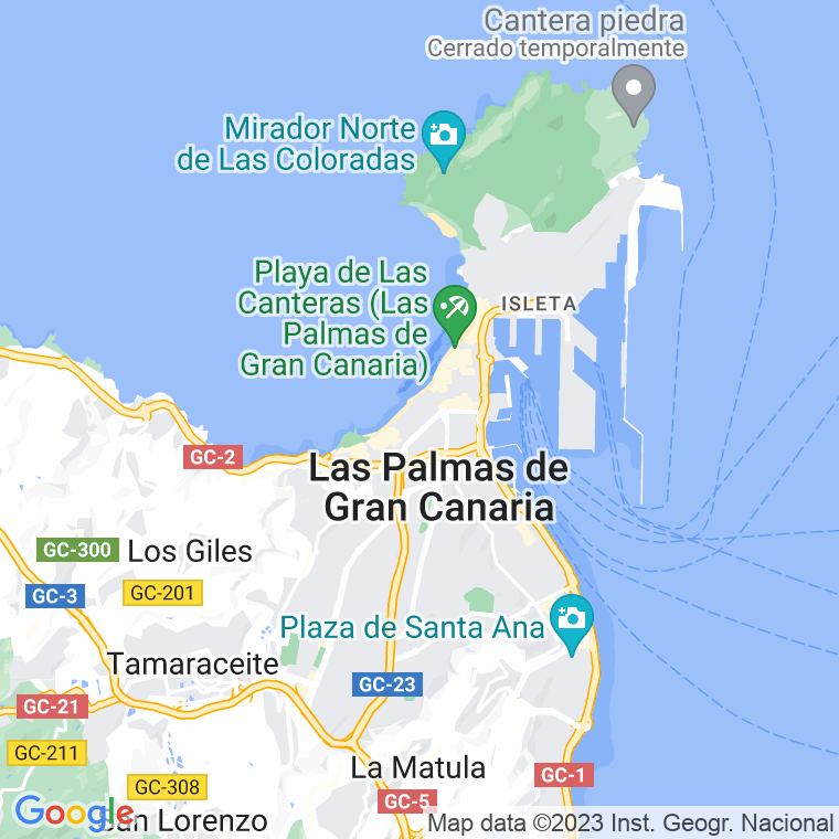 Código Postal calle Horno, El en Las Palmas de Gran Canaria