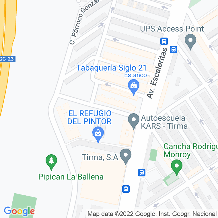 Código Postal calle Juan B. Melo en Las Palmas de Gran Canaria