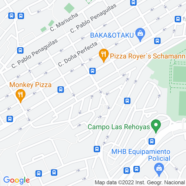 Código Postal calle Virgen De Loreto   (Impares Del 1 Al 5)  (Pares Del 2 Al 26) en Las Palmas de Gran Canaria