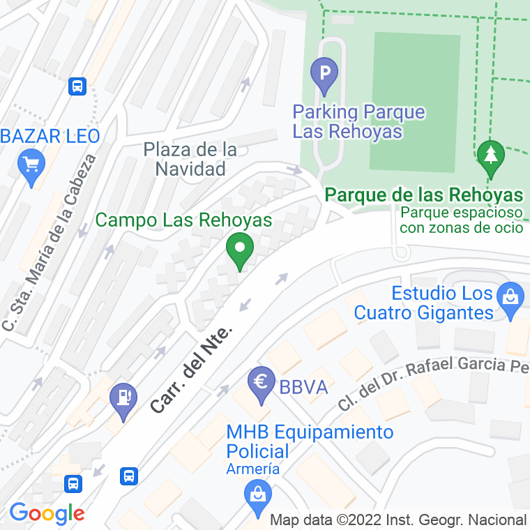 Código Postal calle Virgen De Las Angustias en Las Palmas de Gran Canaria
