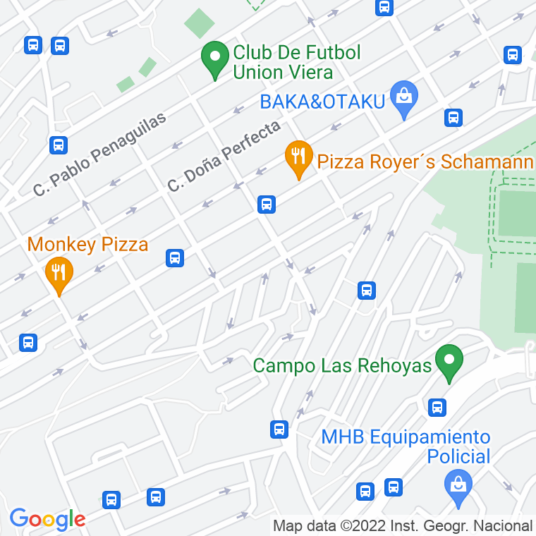 Código Postal calle Virgen De Loreto   (Impares Del 7 Al Final)  (Pares Del 28 Al Final) en Las Palmas de Gran Canaria
