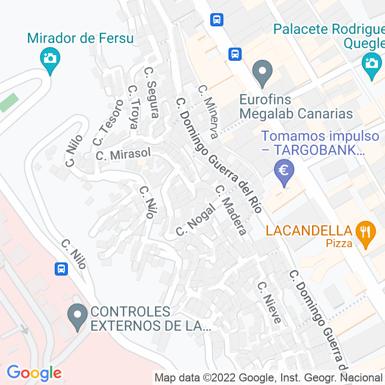 Código Postal calle Madroño en Las Palmas de Gran Canaria