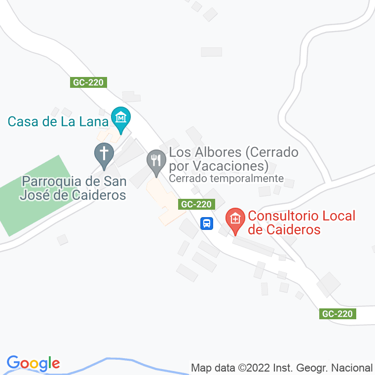 Código Postal calle Caideros en Las Palmas de Gran Canaria
