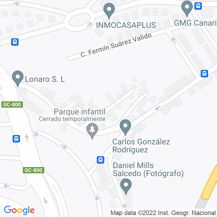 Código Postal calle Isla De Lobos (La Montañeta) en Las Palmas de Gran Canaria