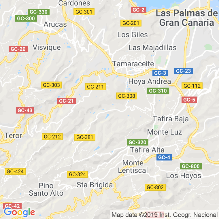 Código Postal de Sardo, El en Las Palmas